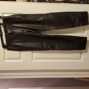 Leather pants